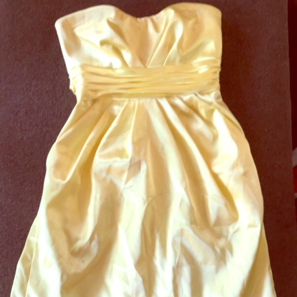Formal strapless dress